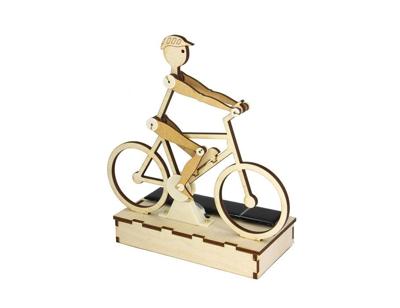 Solexpert Bouwpakket - fietser met zonnepaneel