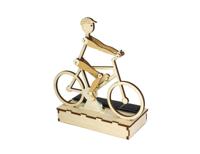 Solexpert Bouwpakket - fietser met zonnepaneel - thumbnail