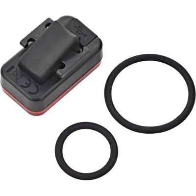 Busch & Muller Vdo eco light red rl plus usb achterlicht li-on accu+remlicht aan /uit