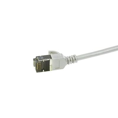 LogiLink CQ9052S RJ45 Netwerkkabel, patchkabel CAT 6A U/FTP 2.00 m Grijs Extreem dun, Vlambestendig, Flexibel, Folie afscherming, Halogeenvrij, Snagless, LogiLink CQ9052S RJ45 Netwerkkabel, patchkabel CAT 6A U/FTP 2.00 m Grijs Extreem dun, Vlambestendig, Flexibel, Folie afscherming, Halogeenvrij, Snagless,