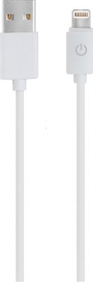 Lade/gegevenskabel lightning 1m wit MFI-certified Lade/gegevenskabel lightning 1m wit MFI-certified