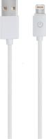 Lade/gegevenskabel lightning 1m wit MFI-certified - thumbnail
