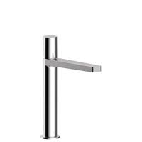 Wastafelmengkraan Tres Project 1-Knop Uitloop Recht 19.7 cm Rond RVS - thumbnail