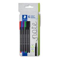 Staedtler triplus 334 C6 Fineliner 0.3 mm 6 stuk(s) - thumbnail