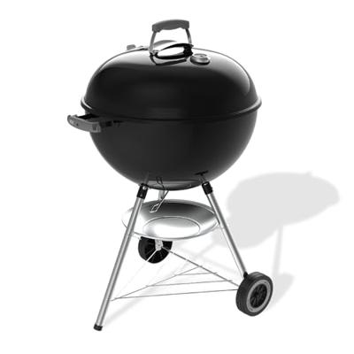 Weber Original Kettle Houtskoolbarbecue - Ø57 cm - Geïntegreerde thermometer - Geëmailleerd staal - Ventilatieopening - 9 couverts - Zwart