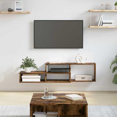 TV-stand 120x25x28,5cm Bewerkt hout TV-stand 120x25x28,5cm Bewerkt hout