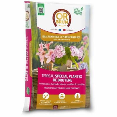 Speciale grond voor heideplanten - OF BRUIN - OBRTSPDB20N - 20 L