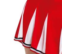 USA Cheerleader outfit dames - thumbnail