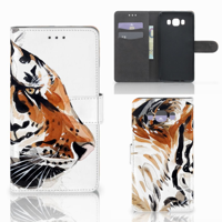 Hoesje Samsung Galaxy J7 2016 Watercolor Tiger - thumbnail