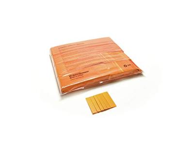 TCM FX Slowfall Confetti rectangular 55x18mm, orange, 1kg - thumbnail