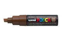Paintmarker Uni POSCA PC8K breed schuin bruin - thumbnail