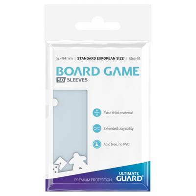 Ultimate Guard Board Game Sleeves (50) - Standard European - thumbnail
