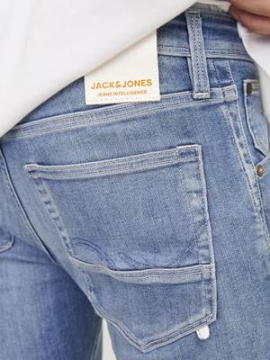 Jack & Jones Jjiglenn Jjfox Am 489 50sps Noos Slim Fit Blue Denim