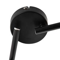 QAZQA Moderne spot 4-lichts zwart met gouden binnenkant - Buell - thumbnail