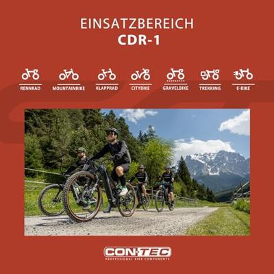 CONTEC remschijf "cdr-1" ct brake rotors cdr-1 160mm x 1.8mm 6-hole