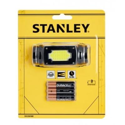 STANLEY Hoofdlamp COB LED werkt op batterijen 300 lm 10 h STANLEY Hoofdlamp COB LED werkt op batterijen 300 lm 10 h