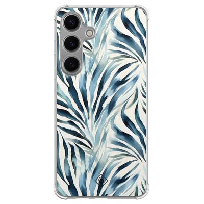 Samsung Galaxy S24 Plus shockproof hoesje - Japandi waves