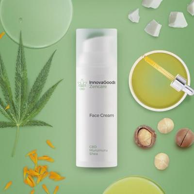 Duopakket Gezichtshydratatie CBD InnovaGoods