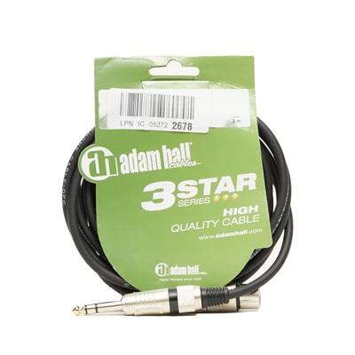 AH Cables KDMX3 DMX Verbindingskabel [1x XLR-stekker - 1x XLR-bus] 3.00 m