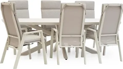 Trestino diningset valence frazer latte Trestino diningset valence frazer latte