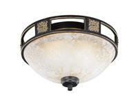 Trio Plafondlamp AntiekSeries 6081 33cm bronsbruin - 608100224 - thumbnail
