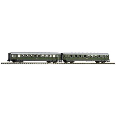 Piko N 40623 N 2-delige set schort-sneltreinrijtuigen 2e/3e klas en 3e klas van de DRB 2e/3e klas