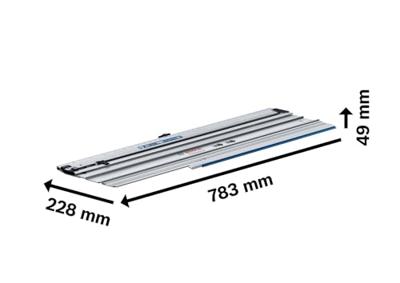 Bosch Professional FSN 440 X Afkortrail 440mm - 1600A02V36 - thumbnail