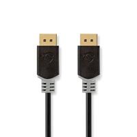 Nedis DisplayPort-Kabel | DisplayPort Male | DisplayPort Male | 3 m / Grijs | 1 stuks - CCBW37014AT30 CCBW37014AT30 - thumbnail