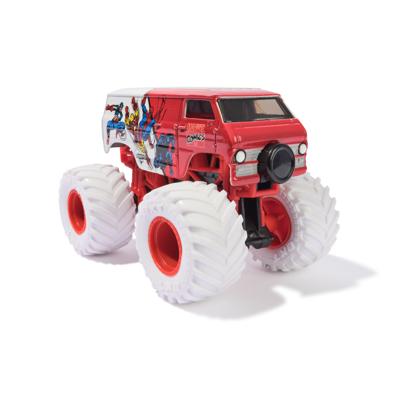SPIN MASTER PACK DI 5 VEICOLI MARVEL DIE-CAST 1:64 Monster Jam
