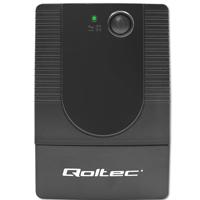 Qoltec 53772 UPS Line-interactive 0,65 kVA 360 W 1 AC-uitgang(en) - thumbnail