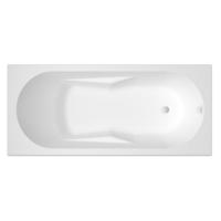Ligbad Riho Lazy 170x75 cm Bedieningsknop Midden Wit Glanzend Riho - thumbnail