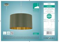 Eglo HanglampMaserlo Cappucino met goud - 31603 - thumbnail