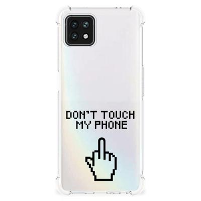 OPPO A53 5G | A73 5G Anti Shock Case Finger Don't Touch My Phone OPPO A53 5G | A73 5G Anti Shock Case Finger Don't Touch My Phone