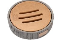 Zeepschaal DKD Home Decor 11 x 11 x 2,5 cm Grijs Cement - thumbnail