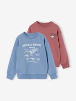 Set van 2 sweaters "Cool and Fun" terracotta - thumbnail