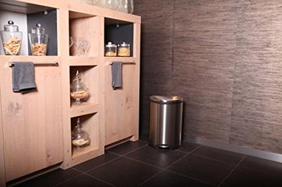 EKO pedaalemmer shell 2x22 l matzilverkleurig