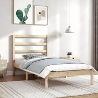Bedframe zonder matras massief grenenhout 90x200 cm - thumbnail