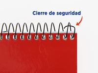 Schrijfblok ENRI Rood 80 Lakens 4 mm (10 Stuks) - thumbnail