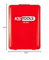 KS Tools 3360621 Handtapset Rechtslopend Staal 1 stuk(s) - thumbnail
