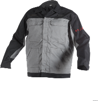 dassy multinorm jas kiel grijs-zwart xs - thumbnail