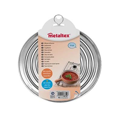 Metaltex vlamverdeler 19 cm - thumbnail