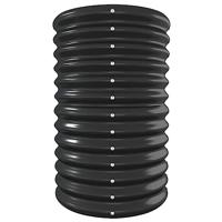 Plantenbak 332x40x68 cm gepoedercoat staal antracietkleurig - thumbnail