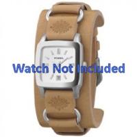 Horlogeband Fossil JR8300 Leder Bruin 16mm - thumbnail