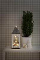 Konstsmide 3270-210 LED-decor Huis Warmwit LED Wit Timer - thumbnail