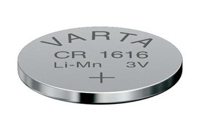 Varta Knoopcel CR1616 3 V 1 stuk(s) 55 mAh Lithium LITHIUM Coin CR1616 Bli 1 Varta Knoopcel CR1616 3 V 1 stuk(s) 55 mAh Lithium LITHIUM Coin CR1616 Bli 1