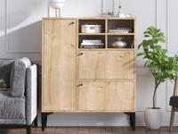 Commode HAWA 3 deuren saphire eik - thumbnail