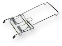 Clip-on bagagedrager Steco met veer - zilver - thumbnail