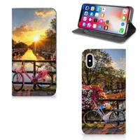 Apple iPhone Xs Max | Book Cover | Amsterdamse Grachten - thumbnail