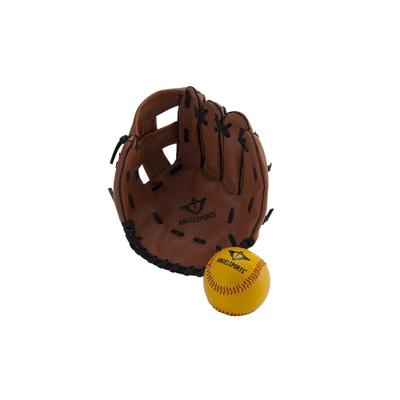 Honkbalset Kunstleder