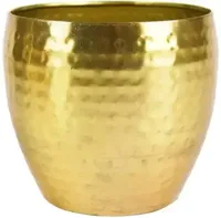 TS bloempot Kody 15x12cm goud - thumbnail